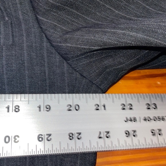 Men’s 2 Piece Suit. Gray. Pinstripe. Reed St. James Jacket 32 X 29 Pant Set. - Picture 11 of 11